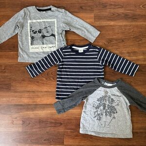 H&M | 3 Long Sleeves Shirts